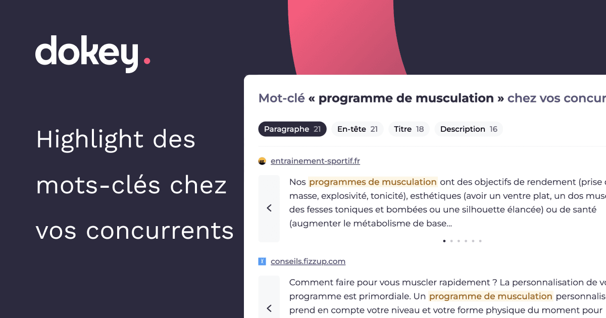 Changelog highlight competitors