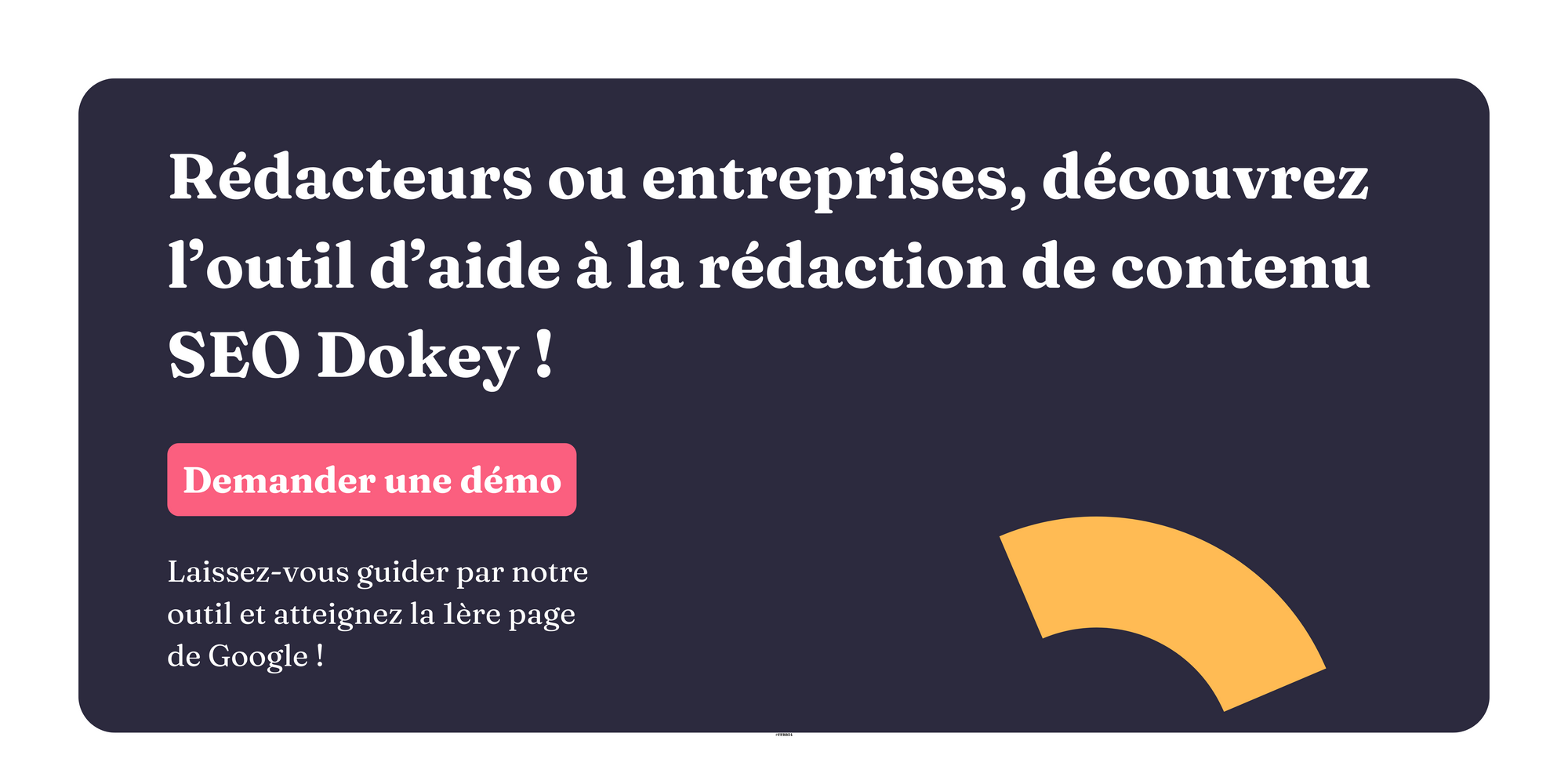 demo outil dokey référencement