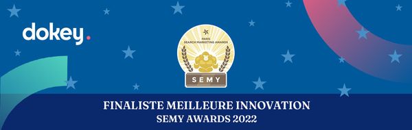 illustration bannière logo SEMY Awards x Dokey